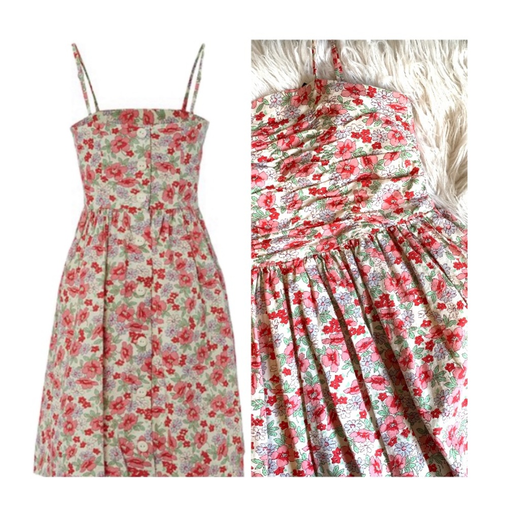 POLO RL  floral print dress size 14 NWT